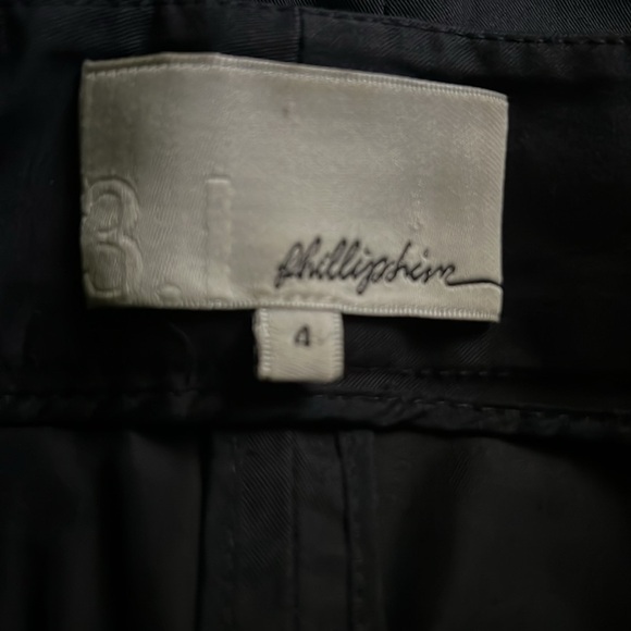 3.1 Phillip Lin ‘Zipper Accent’ skirt in Midnight Blue - Picture 4 of 4